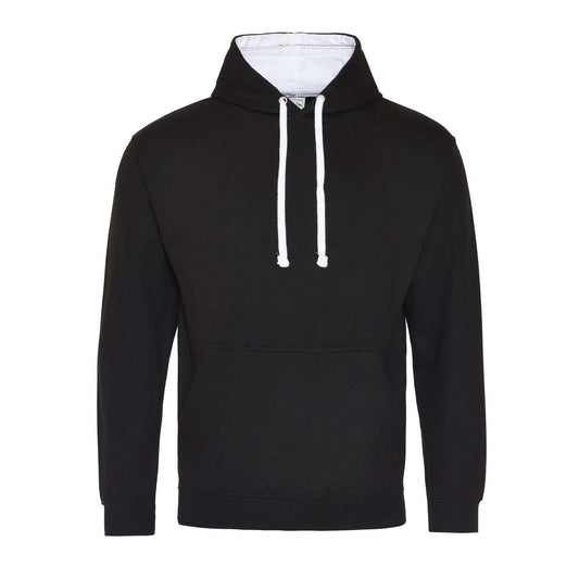 VARSITY HOODIE - Jet Black/Arctic White - Main