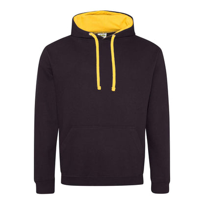 VARSITY HOODIE - Jet Black/Gold - Main