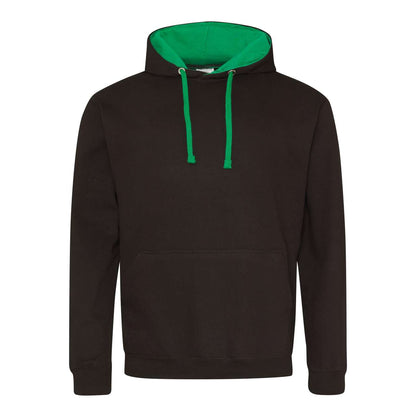 VARSITY HOODIE - Jet Black/Kelly Green - Main