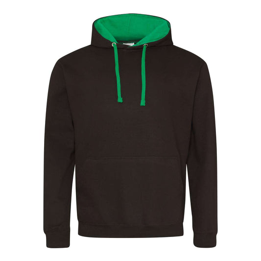 VARSITY HOODIE - Jet Black/Kelly Green - Main