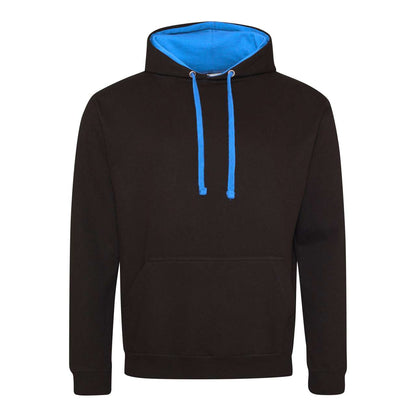 VARSITY HOODIE - Jet Black/Sapphire Blue - Main