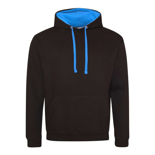 VARSITY HOODIE - Jet Black/Sapphire Blue - Main
