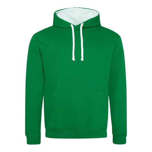 VARSITY HOODIE - Kelly Green/Arctic White - Main
