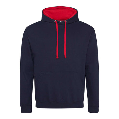 VARSITY HOODIE - New French Navy/Fire Red - Main