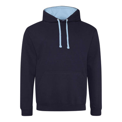 VARSITY HOODIE - New French Navy/Sky Blue - Main