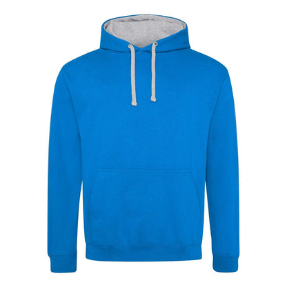 VARSITY HOODIE - Sapphire Blue/Heather Grey - Main