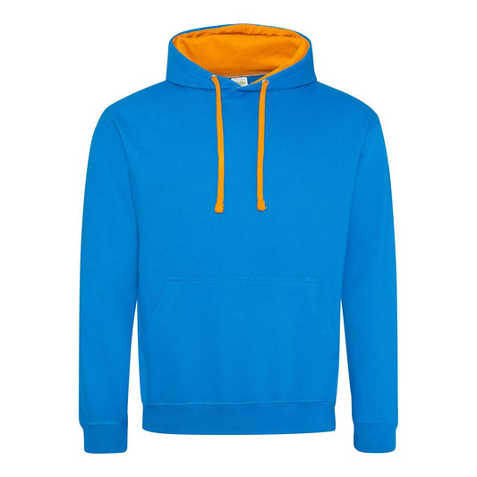 VARSITY HOODIE - Sapphire Blue/Orange Crush - Main