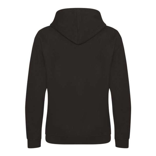 KIDS VARSITY HOODIE - Jet Black/Fire Red - Main