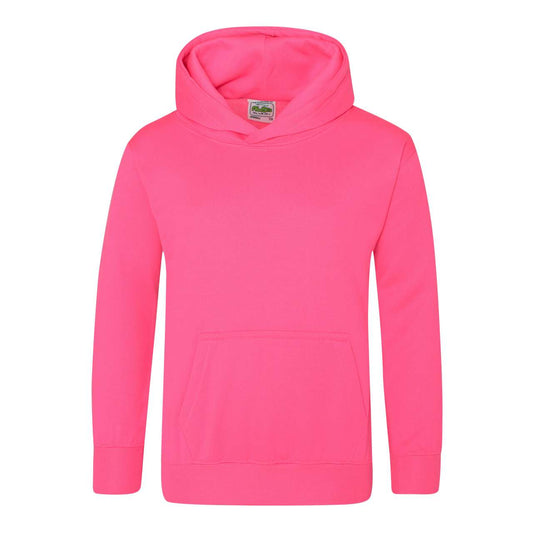 KIDS ELECTRIC HOODIE - Electric Pink - Main