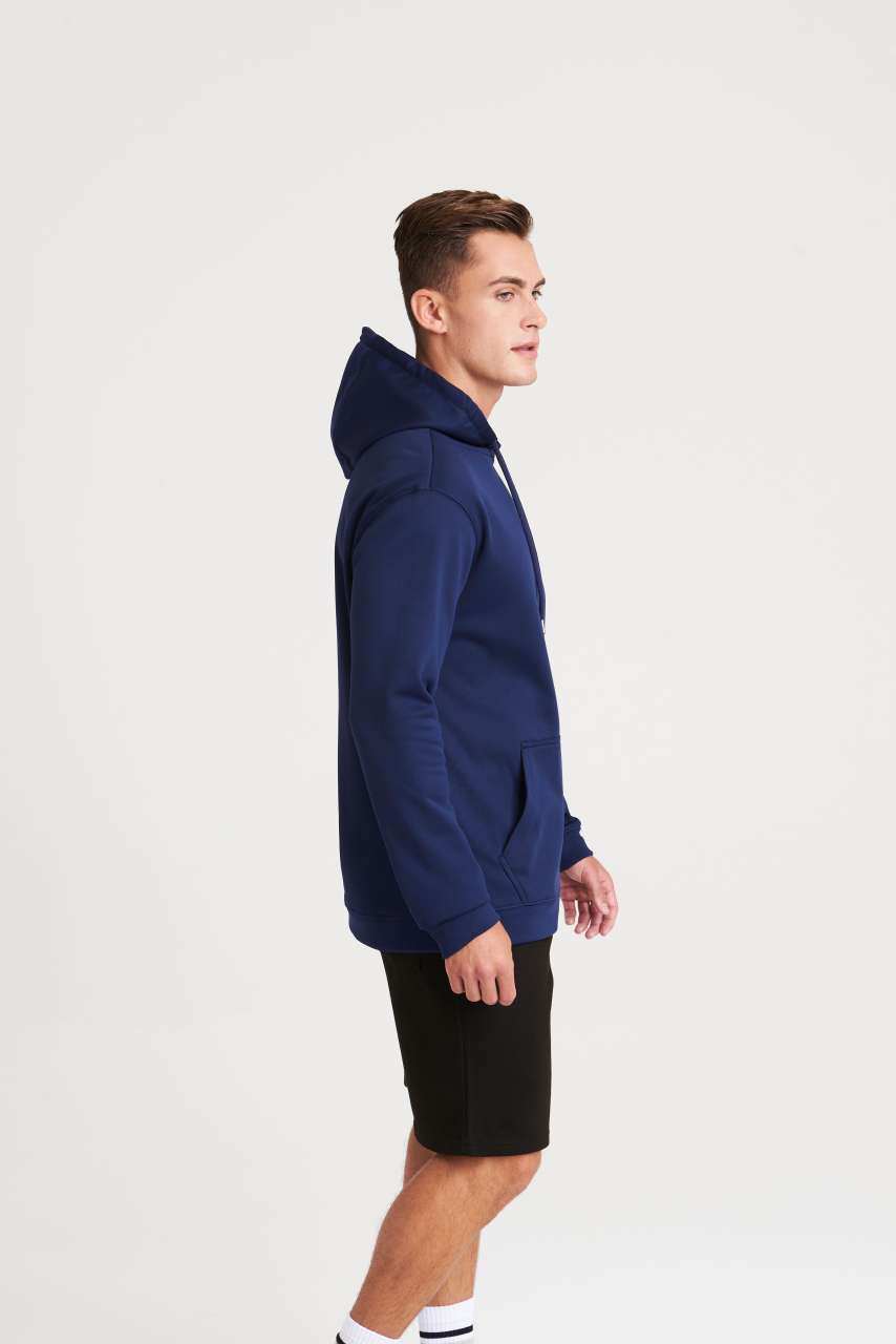 SPORTS POLYESTER HOODIE - Arctic White - Additional