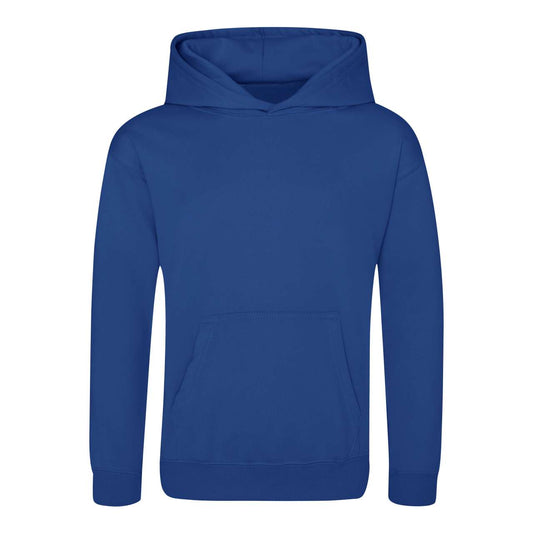 KIDS SPORTS POLYESTER HOODIE - Royal Blue - Main