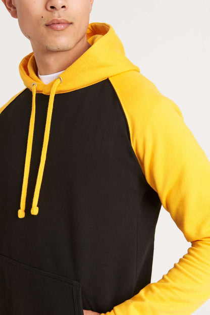 BASEBALL HOODIE - Charcoal Grey/Jet Black - Additional