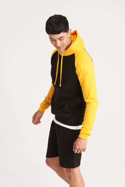 BASEBALL HOODIE - Charcoal Grey/Jet Black - Additional