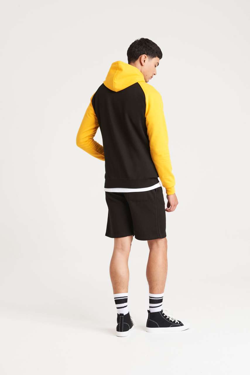 BASEBALL HOODIE - Charcoal Grey/Jet Black - Additional
