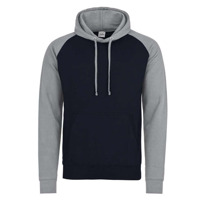 AWJH009 Oxford Navy/Heather Grey