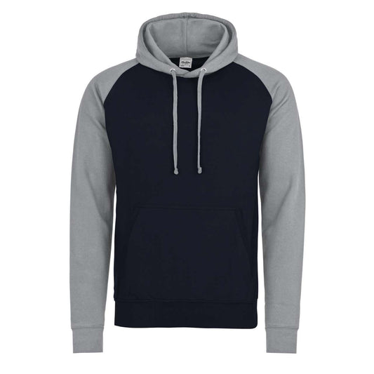 BASEBALL HOODIE - Oxford Navy/Heather Grey - Main