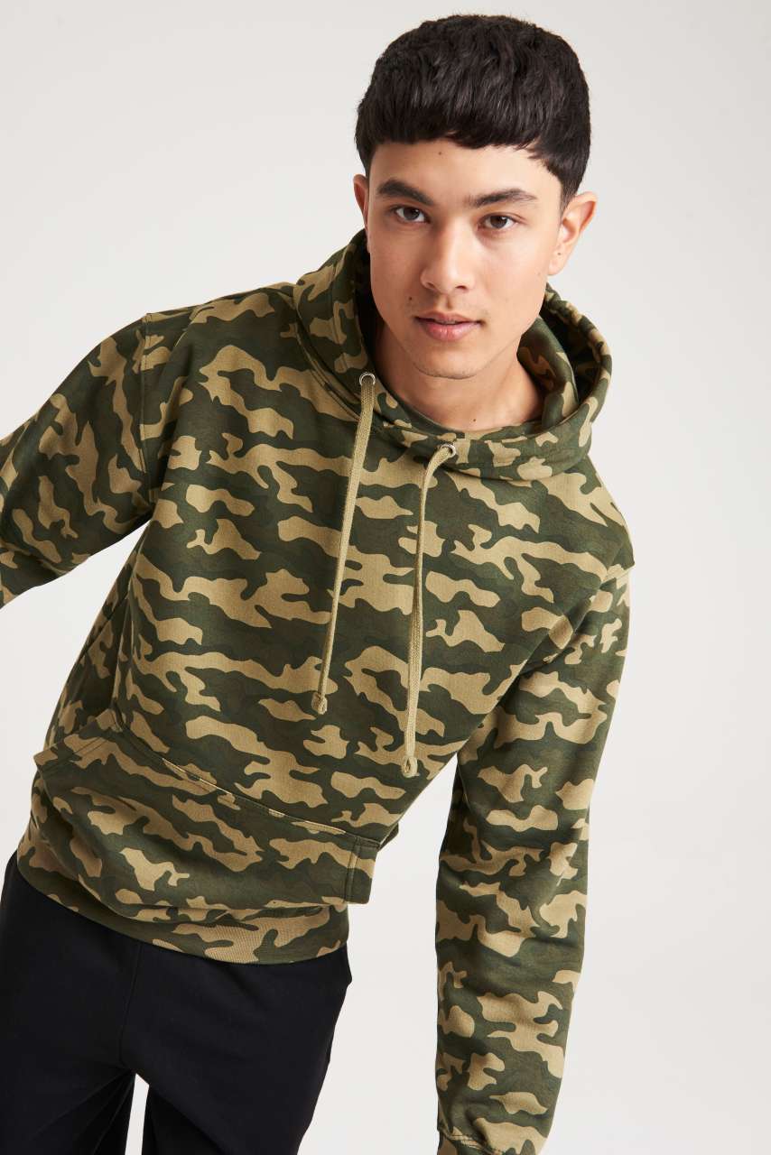 CAMO HOODIE - Black Camo - Additional