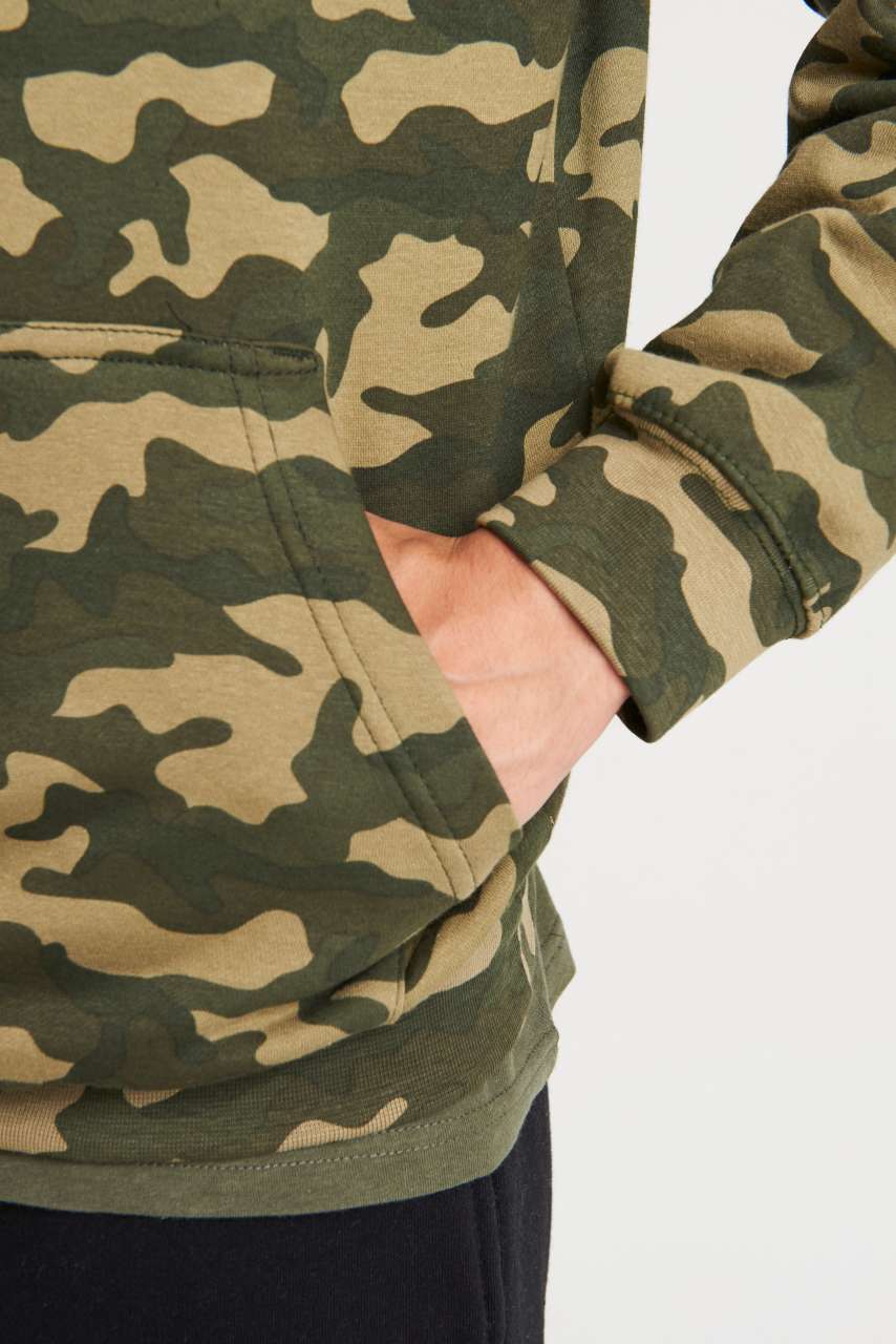 CAMO HOODIE - Black Camo - Additional