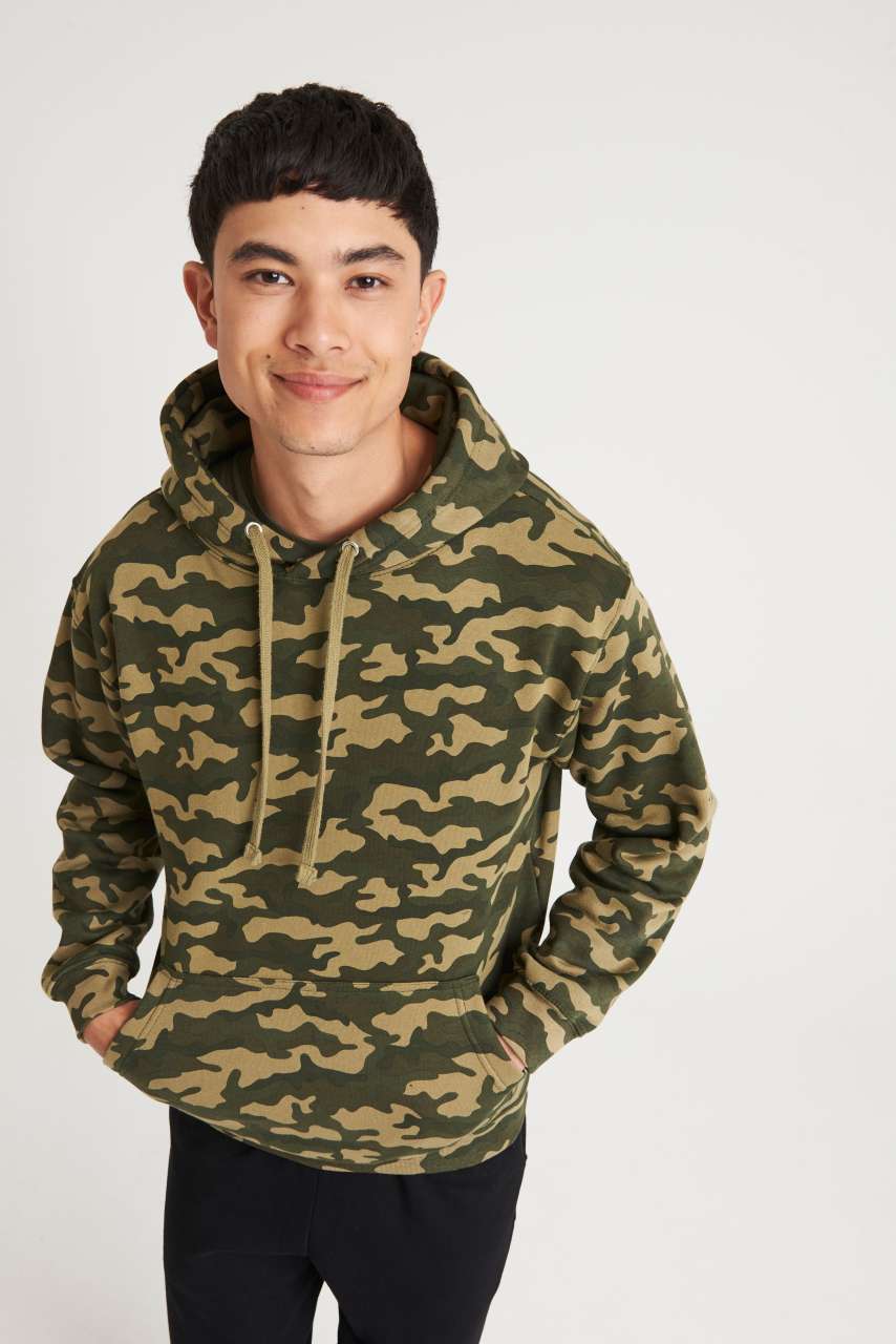 CAMO HOODIE - Black Camo - Additional