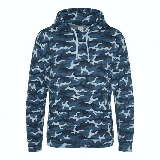 CAMO HOODIE - Blue Camo - Main