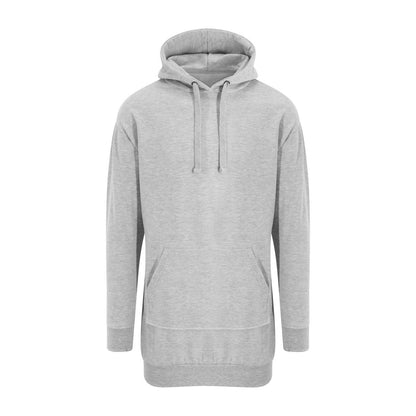 HOODIE DRESS - Heather Grey - Main
