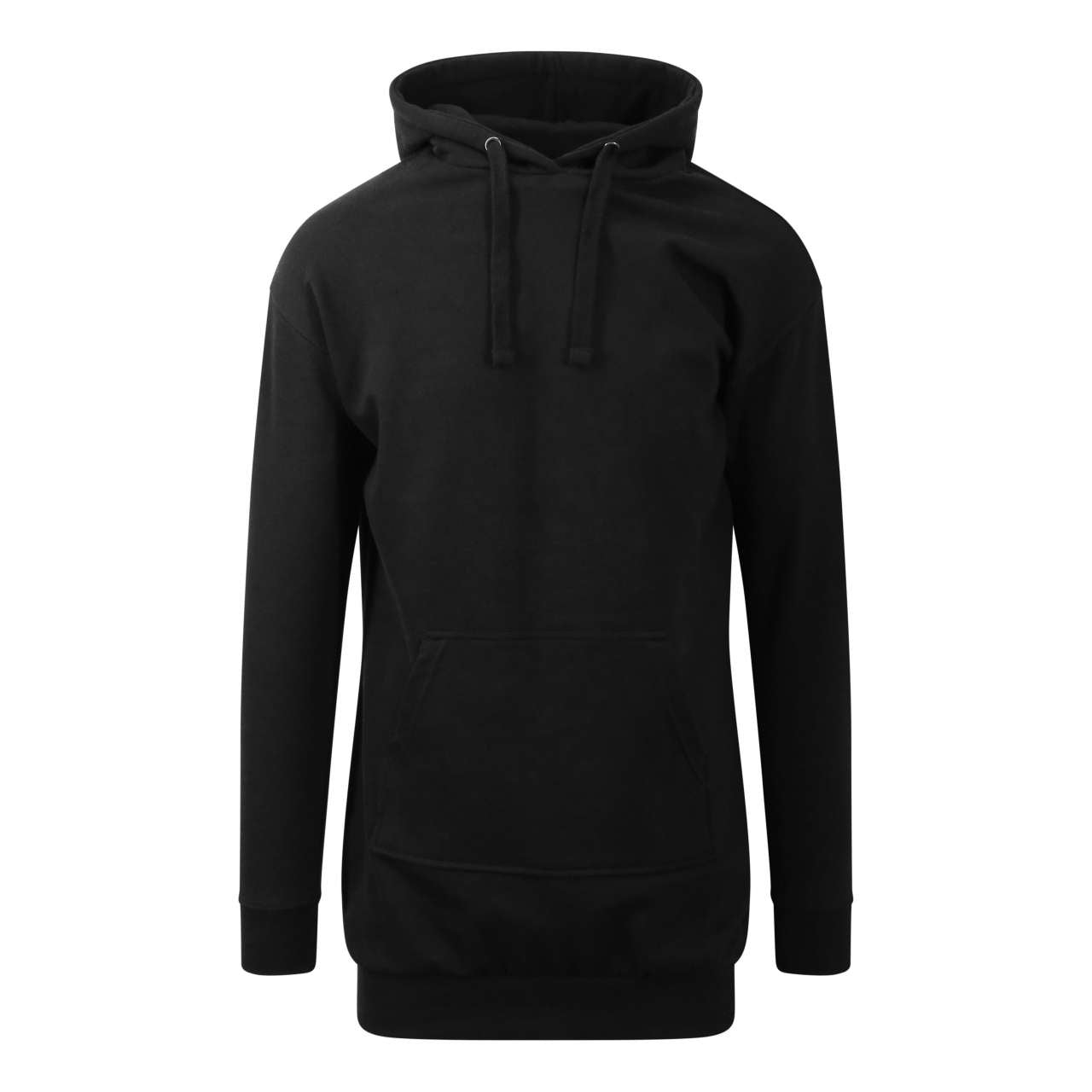 HOODIE DRESS - Jet Black - Main