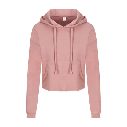 WOMEN'S CROPPED HOODIE - Dusty Pink - Additional