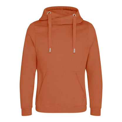 CROSS NECK HOODIE - Ginger Biscuit - Main