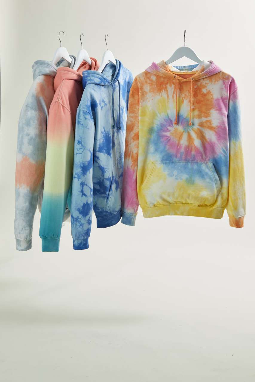 TIE-DYE HOODIE - Blue Cloud - Additional