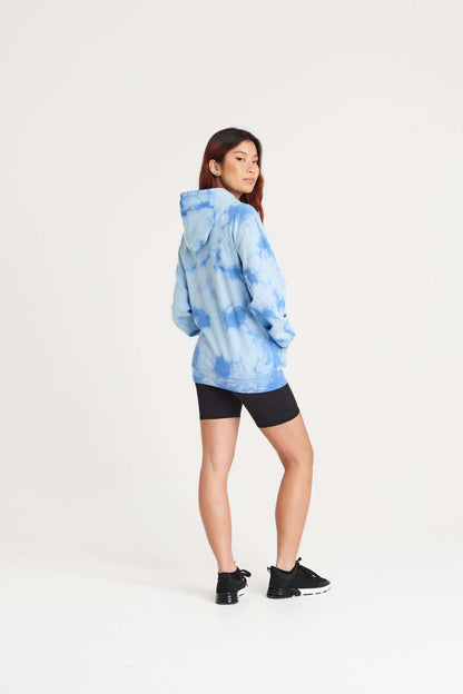 TIE-DYE HOODIE - Blue Cloud - Additional