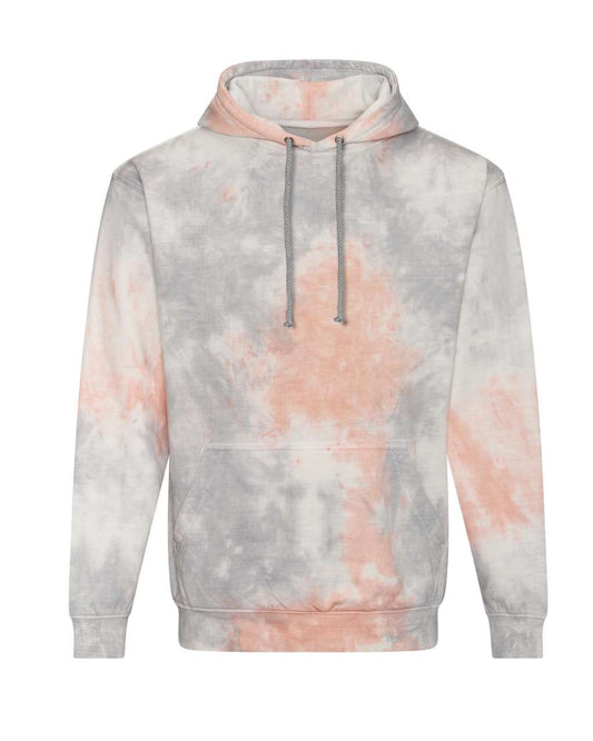 TIE-DYE HOODIE - Grey Pink Marble - Main