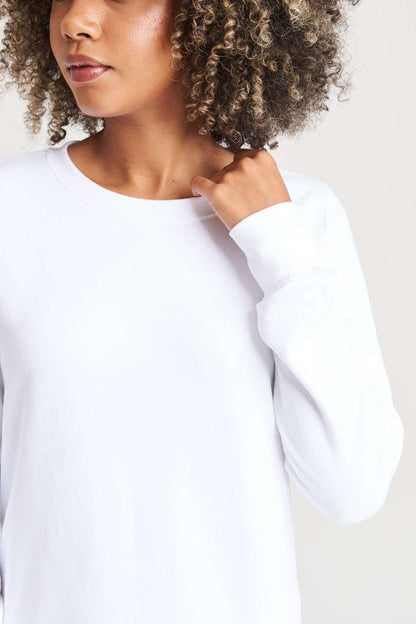WOMEN'S AWDIS SWEAT - Arctic White - Additional