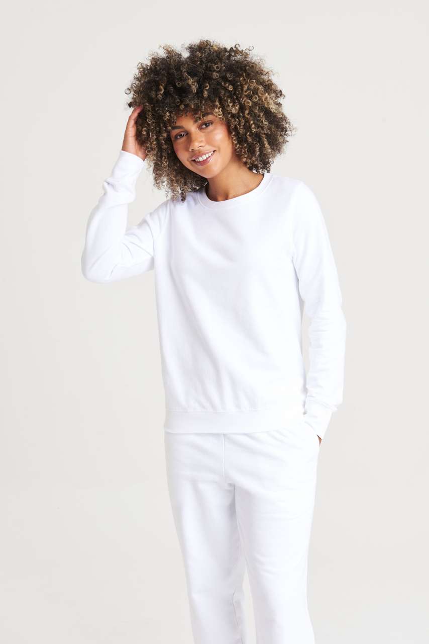 WOMEN'S AWDIS SWEAT - Arctic White - Additional