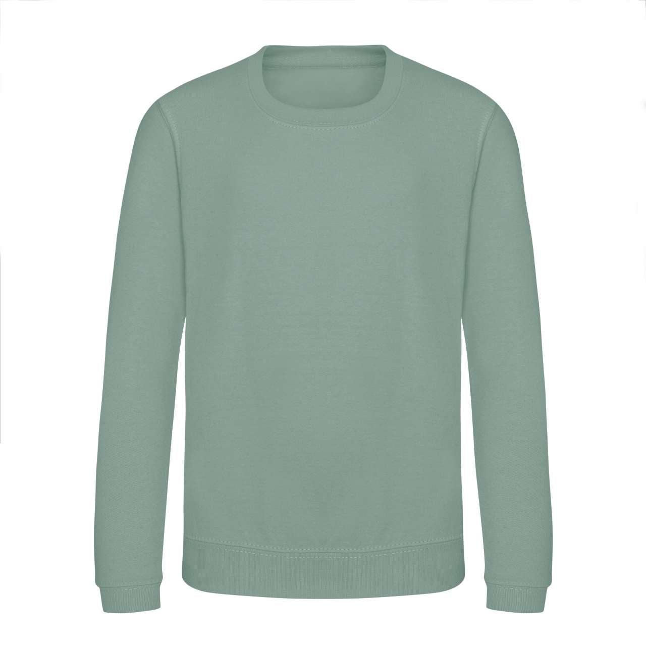 KIDS AWDIS SWEAT - Dusty Green - Main