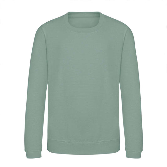 KIDS AWDIS SWEAT - Dusty Green - Main