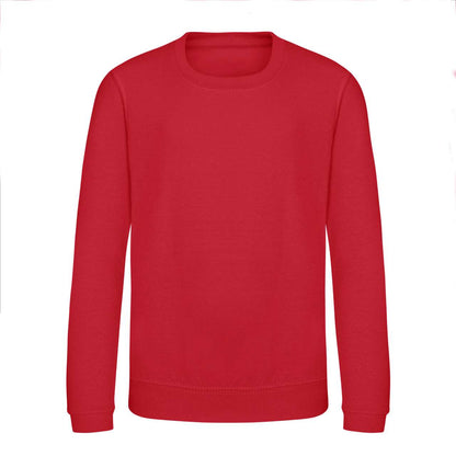 KIDS AWDIS SWEAT - Fire Red - Main