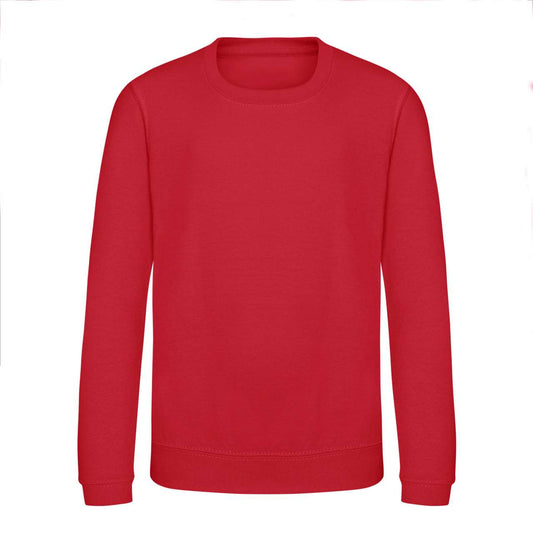 KIDS AWDIS SWEAT - Fire Red - Main
