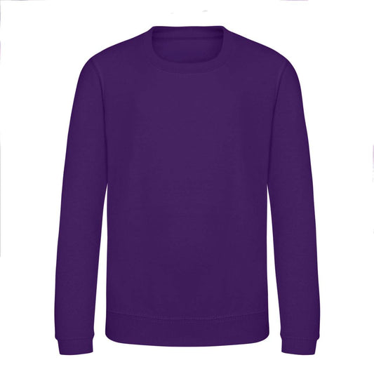 KIDS AWDIS SWEAT - Purple - Main