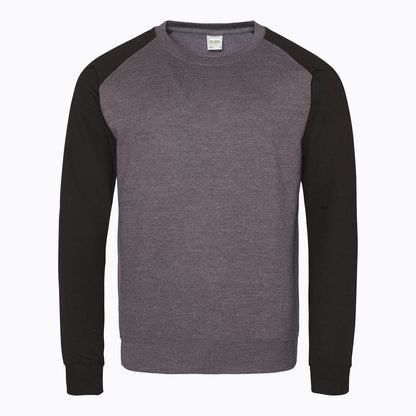 BASEBALL SWEAT - Charcoal Grey/Jet Black - Model