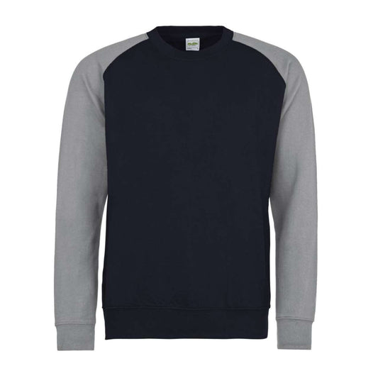 BASEBALL SWEAT - Oxford Navy/Heather Grey - Main