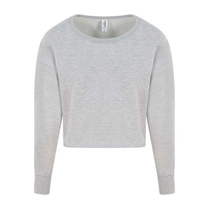 WOMEN'S CROPPED SWEAT - Deep Black - Additional