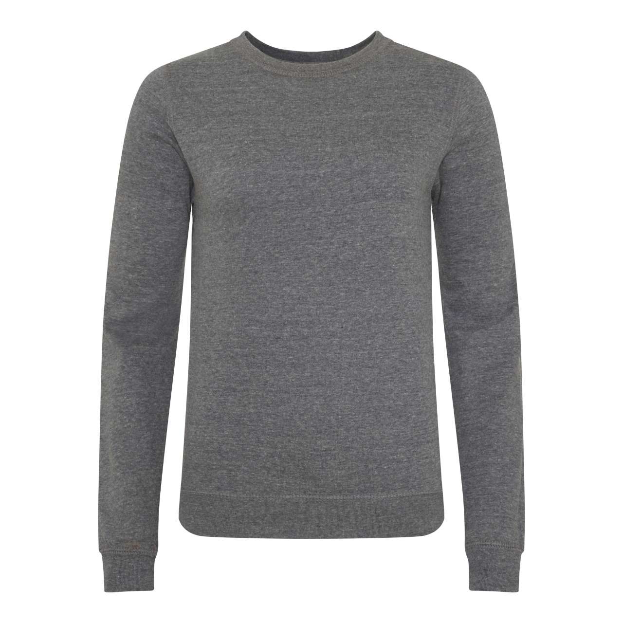 GIRLIE HEATHER SWEAT - Black Heather - Model