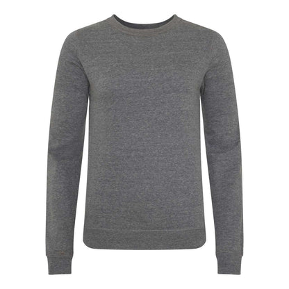 GIRLIE HEATHER SWEAT - Black Heather - Model