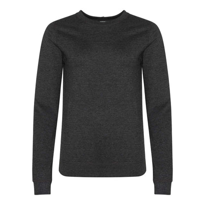 GIRLIE HEATHER SWEAT - Black Heather - Main