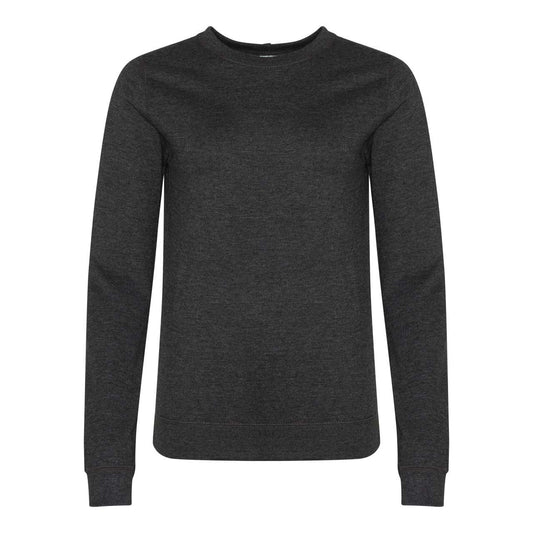 GIRLIE HEATHER SWEAT - Black Heather - Main