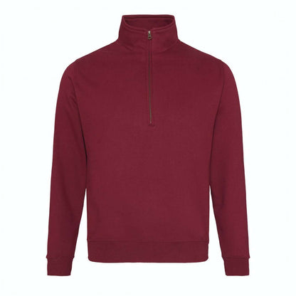 SOPHOMORE 1/4 ZIP SWEAT - Burgundy - Main