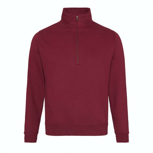SOPHOMORE 1/4 ZIP SWEAT - Burgundy - Main