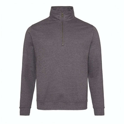 SOPHOMORE 1/4 ZIP SWEAT - Charcoal - Main