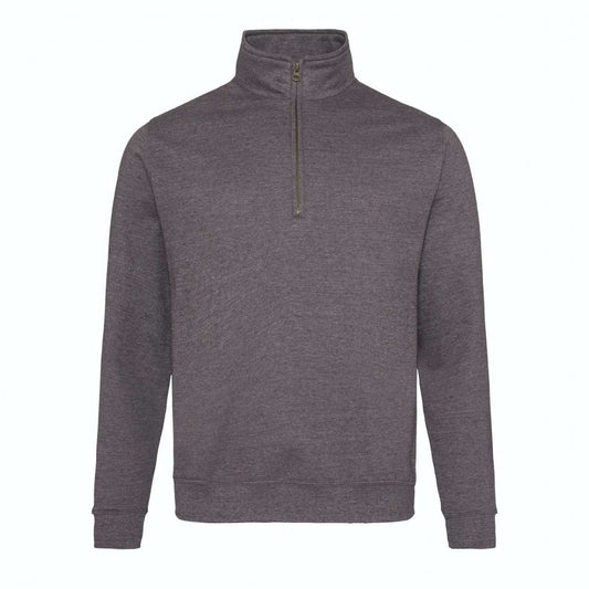 SOPHOMORE 1/4 ZIP SWEAT - Charcoal - Main