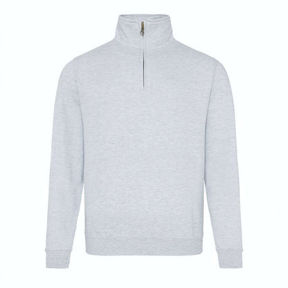 SOPHOMORE 1/4 ZIP SWEAT - Heather Grey - Main